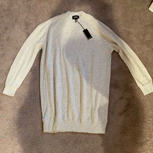 Monrow sweatshirt dress NWT